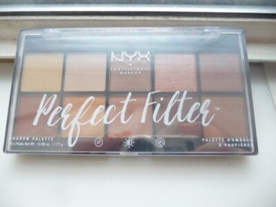 NEW SEALED NYX PROFESSIONAL MAKEUP EYESHADOW PALETTE (10) GOLDEN HOUR