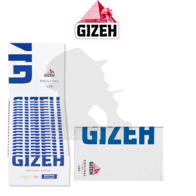 GIZEH Original Blue  con magnete Doppie - 20 Libretti - 100 Cartine