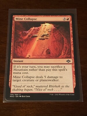Magic the Gathering Modern Horizons 2 Mine Collapse