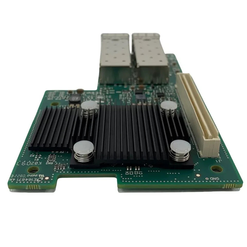 Dell Mellanox ConnectX-4 Lx CX4421A 2-Port 25GbE SFP28 Mezzanine Card ...