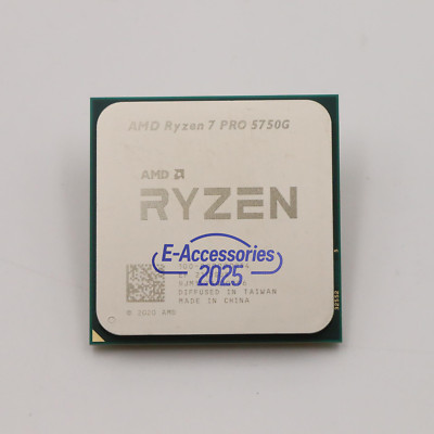 AMD Ryzen 7 PRO 5750G 3.8 GHz 8-Core 16-Thr 65W R7 PRO 5750G AM4 CPU Processor