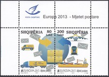 Albania 2013 MNH Mi 3427/28 EUROPA CEPT - Postal Vehicles
