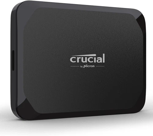 Crucial X9 SSD 2TB Esterno Portatile, Fino a 1050 MB/s, Compatible con PC