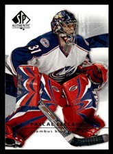 Pascal Leclaire 2008 SP Authentic #30   Columbus Blue Jackets