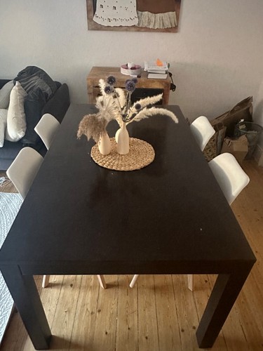 esstisch gebraucht. Holz.eckig. eBay