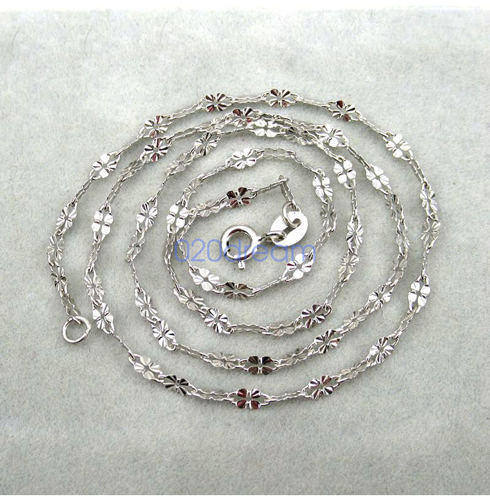 Real 925 Sterling Silver Chain Necklace All Sizes Stamped
