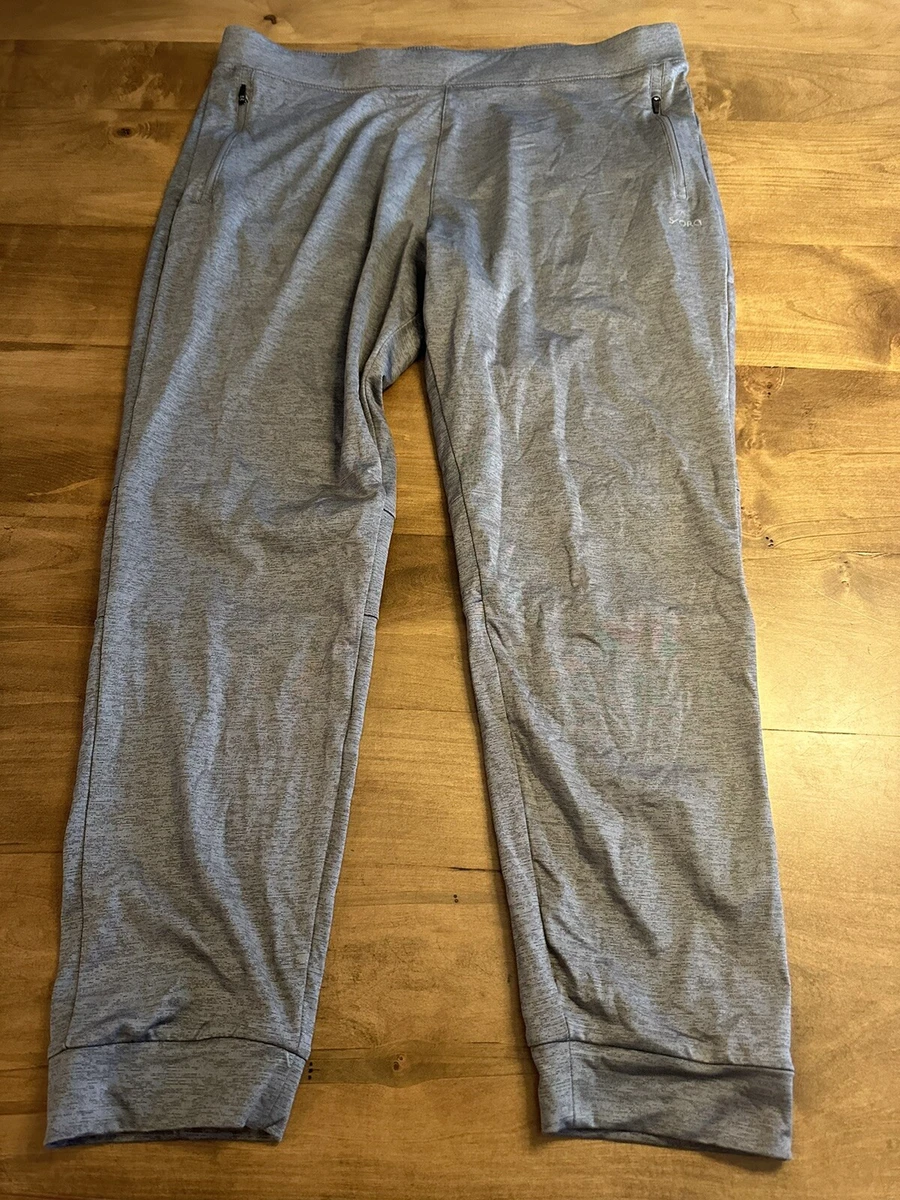 Skora Quick Dry Running Training Jogger Pants Men s XL Gray
