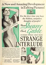 Norma Shearer - Strange Interlude movie ad - 4 x 6 inch Photo Print
