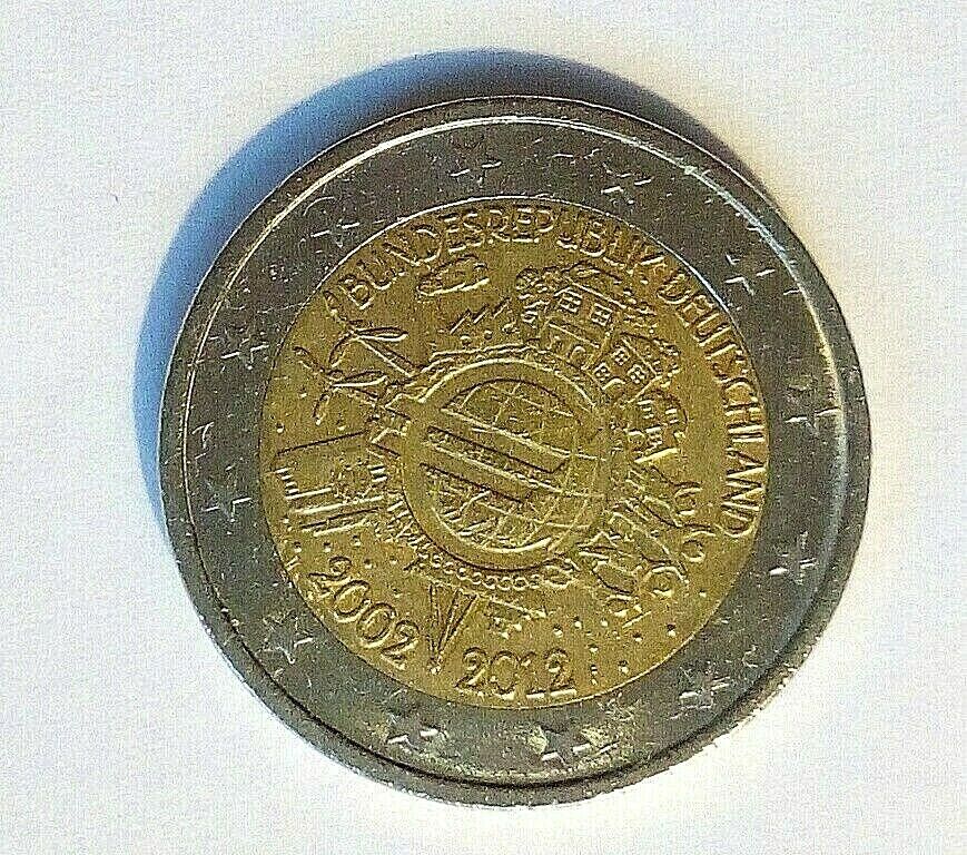 Moneta 2 euro 2002-2012 Republika Federalna Niemiec
