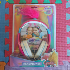 Trolls Youth Headphones Band Together with Parental Control - NEW
