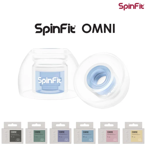 Spinfit OMNI Eartips for In-Ear Channel TWS True Wireless Earbuds NEW Model 2023