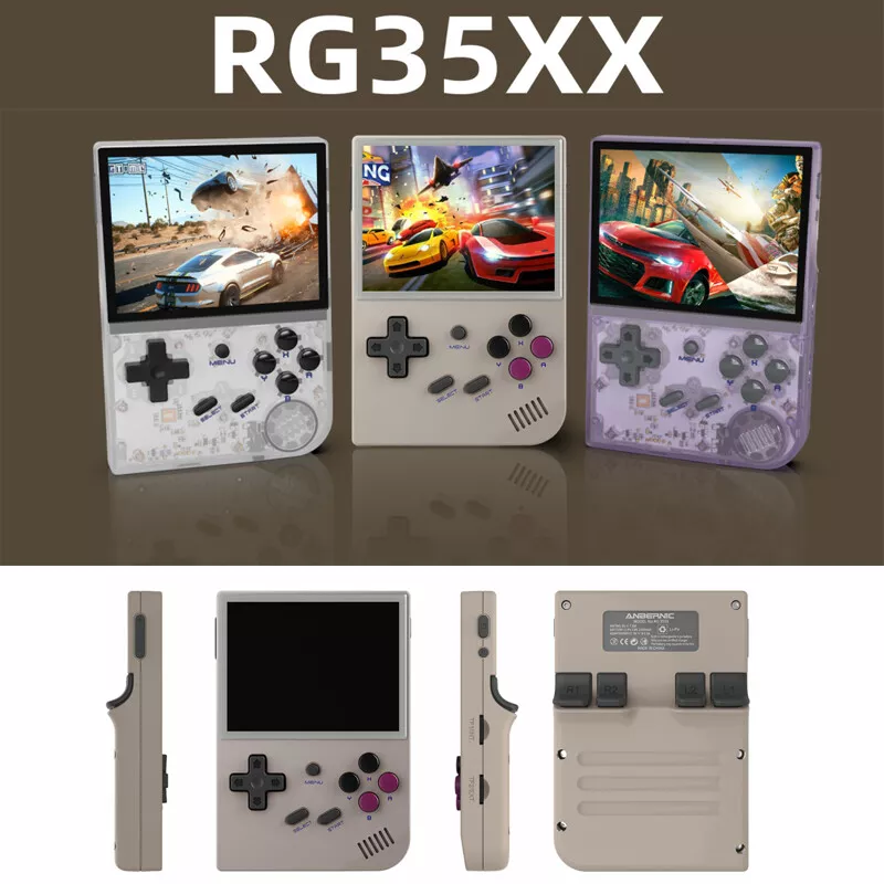 Console portable rétrogaming ANBERNIC RG35XX 100% neuve dans sa boite  d'origine - ANBERNIC