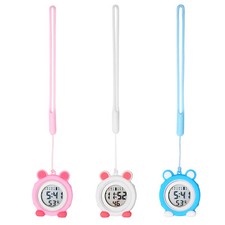 Cute Lanyard Silicone Nurse Watch Outdoor Hanging Fob Quartz Analog Pocket Watch