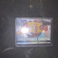lebron james 2014/15 prizm superstars insert silver prizm