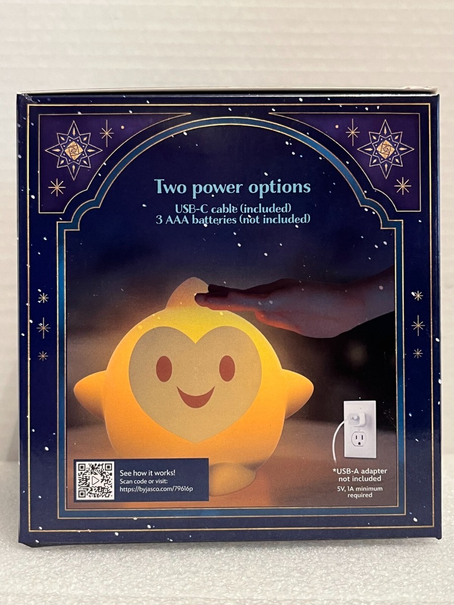 Disney Wish Star Dimmable LED Squishy Tabletop Night Light