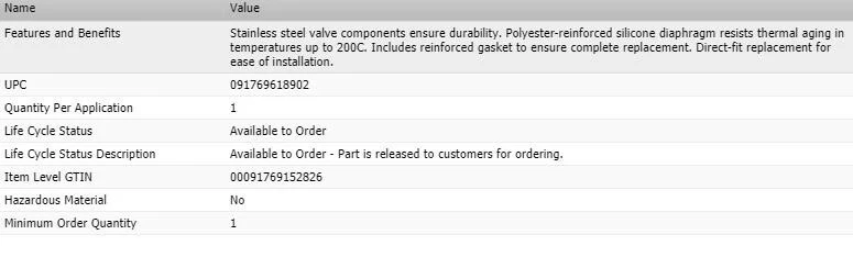 Válvula EGR padrão para 1993-1997 Ford F Super Duty V8-7.5L - Imagem 4 de 4