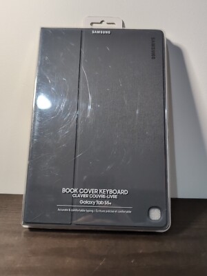 Samsung Book Cover Keyboard for Galaxy Tab S5e Dark Gray NIB