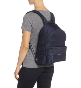 navy blue longchamp backpack