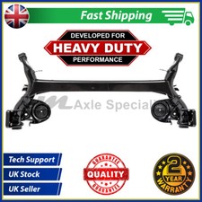 Heavy Duty  Rear Axle for Fiat Panda 03- 4MM Thick spring pan NOT 4X4/100HP/4WD