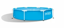 Intex 28205EH 8' X 20" Rust Resistant Durable Steel Metal Frame Swimming Pool