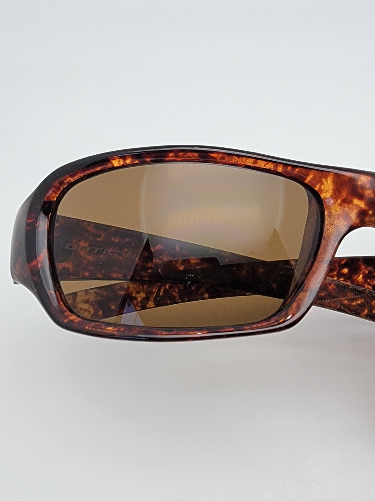 Optic Nerve Wiggins Tortoise Frame Brown Lens Wra… - image 15