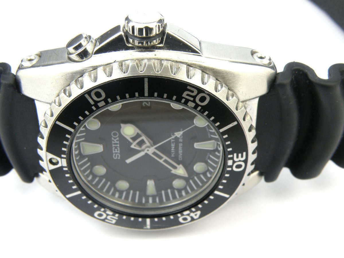 Men's Seiko Divers 5M62-0BL0 Kinetic Divers Watch - 200m | eBay Men's Seiko Divers 5M62-0BL0 Kinetic Divers Watch - 200m | eBay