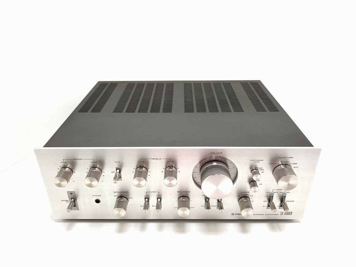 PIONEER SA-8900 II Stereo Amplifier 80+80 WRMS Vintage 1976