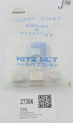 27304 KITZ SCT LOTO VALVE, PCTFE-SEAT (NEW) VLD4QLS-VFC-EP-316L