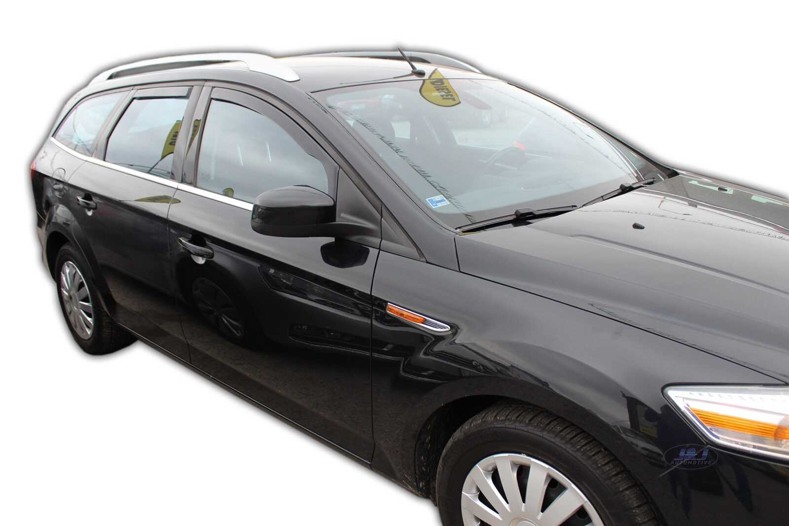 Déflecteurs de vent Ford Mondeo Break en plexiglas teinté haute finition
