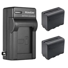 Kastar Battery AC Charger for GVM-1300D GVM-1500D GVM Bi-Color Video Light