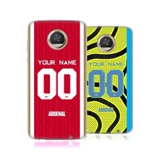 CUSTOM PERSONALIZED ARSENAL FC 2023/24 KIT SOFT GEL CASE FOR MOTOROLA PHONES