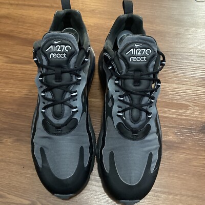Blk Grey sliver Nike react 270 WMNS) Nike Air Max 270 React  main image 2