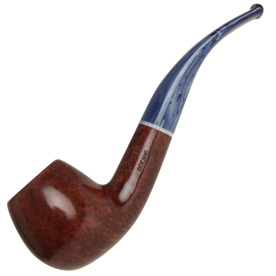 Pipa de tabaco de billar doblada colorida única Savinelli Oceano Smooth 626 6 mm NUEVA Foto 4 de 4