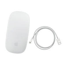 GR A WIRELESS APPLE MAGIC MOUSE 2 SILVER/WHITE  LIGHTNING CABLE - A1657