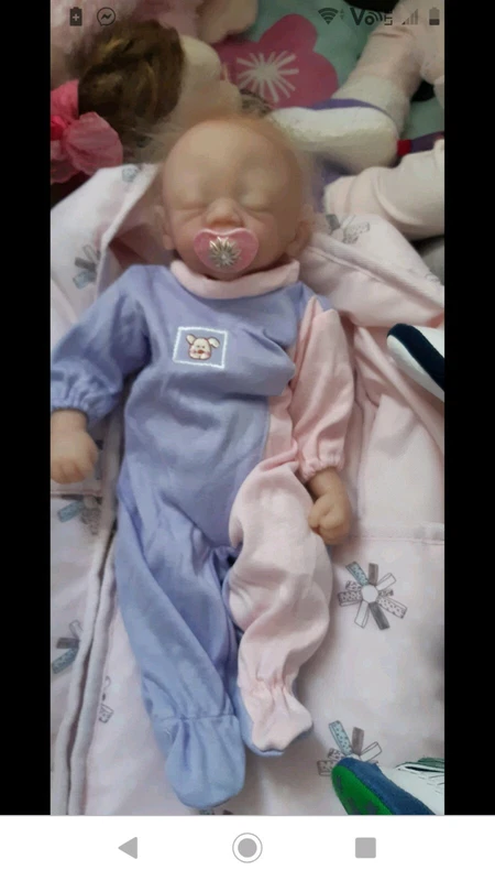 partial silicone reborn baby