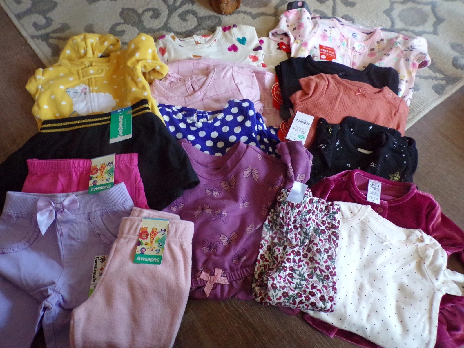 Infant Girls Size 3-6 Months Awesome Mixed Spring Clothes-NWT!
