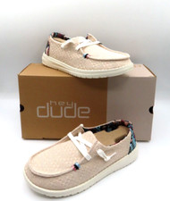 Hey Dude Wendy Boho Aztec Pink US Size 5 - EU 36