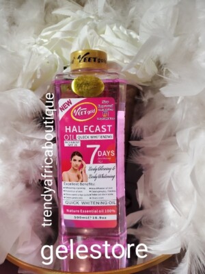  1 Bottle 500ml New Improved VEETGOLD HALF- C Oil. Face & Body Spf 25. 500ml X 1