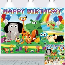 Tiny Bunch Baby TV Party Supplies Party Decor Backdrop Banner Background 7x5ft