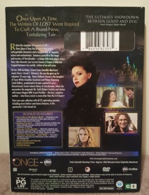 Once Upon a Time. The Complete First Season 1. DVD. 5-Disc Set. As
