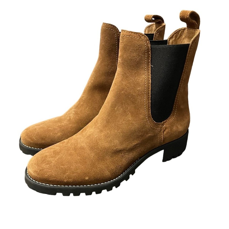 Soludos Greenpoint Chelsea Boot Brown Suede New Without Box Size 9.5 eBay