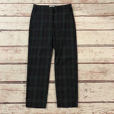 Holly & Whyte By Lindex Women Tartan Checked Dress Pants Size Eur 3 UK 12