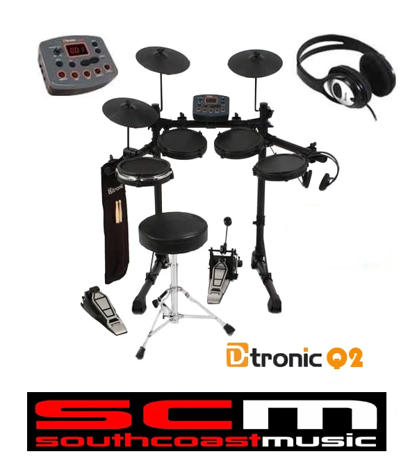 D tronic cheap drum kit