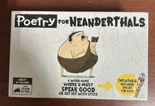 Poetry for Neanderthals Word-Guessing Card Game A Game By Exploding Kittens New