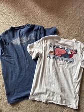 LOT 2 Vineyard Vines T-SHIRT Pocket Tee Shirts Youth Kids