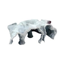 Cave Aquarium Underground Tunnel Corner Fish Shrimp Hides Hideout Viewing Tank