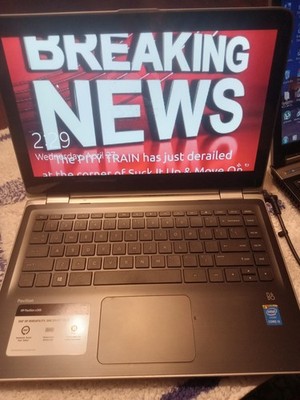 HP Pavilion 13-s020nr Laptop, Intel Core i3-6100U, 4GB RAM read description
