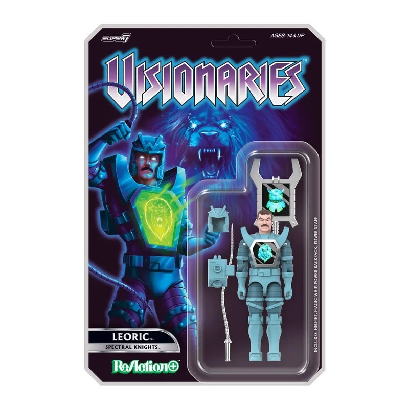 Visionaries Leoric Super7 Reaction Action Figure