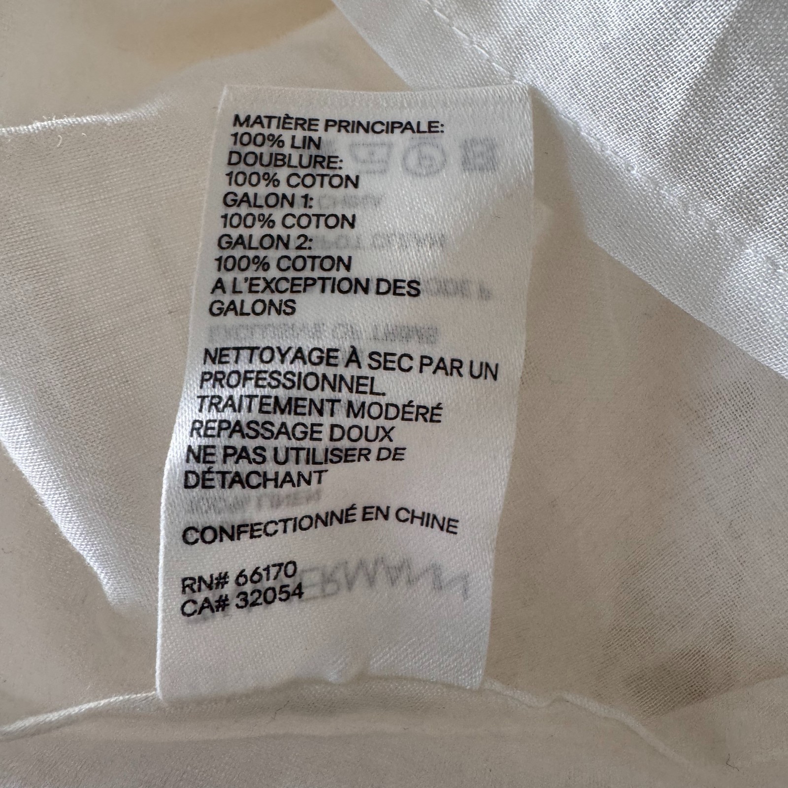 Zimmermann Kirra Dress Size 2 AU 12/US 8 Linen Ivory Tie Shoulder Eyelet Mini