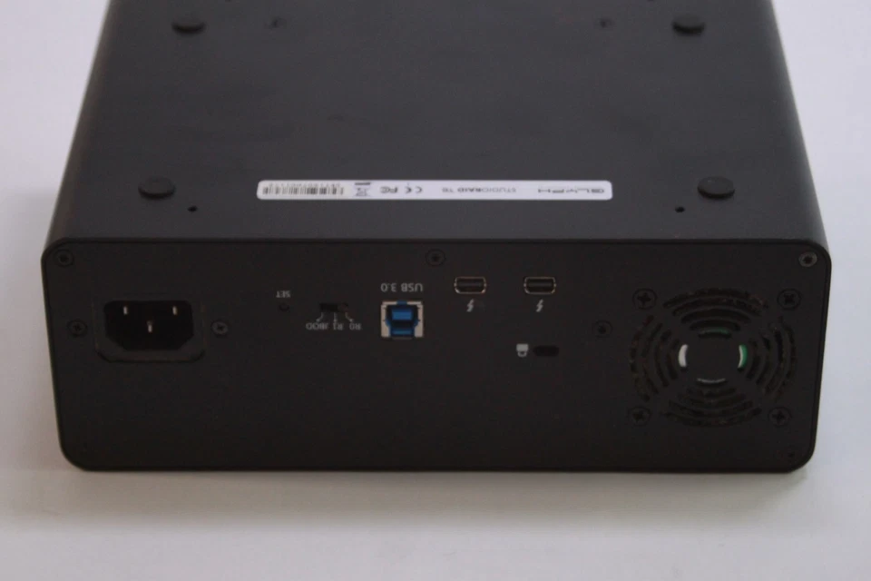 Glyph StudioRaid External HDD RAID 0 1 JBOD Firewire FW 800 USB 3 SR8000 READ - Image 2 of 2